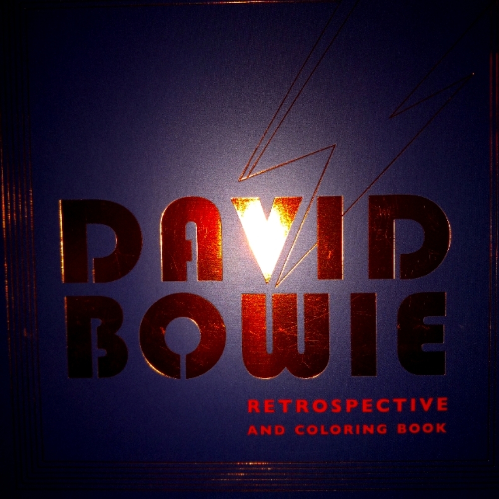 ⚡David Bowie ⚡ RETROSPECTIVE & COLORING BOOK!